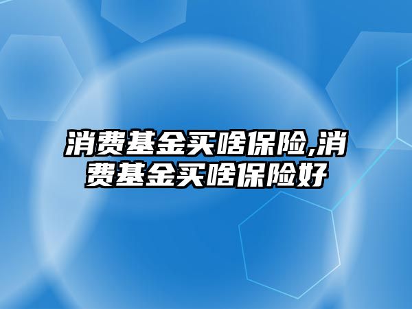 消費(fèi)基金買啥保險,消費(fèi)基金買啥保險好